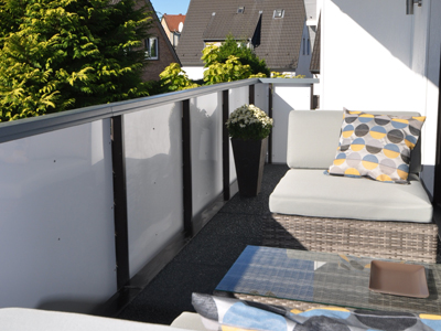 Terrasse Sitzbank